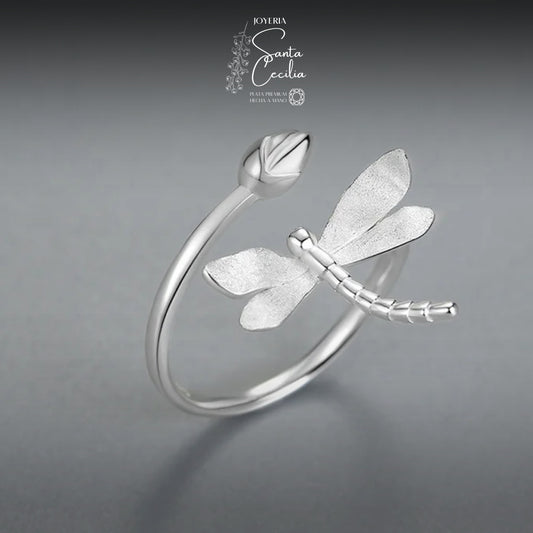Anillo Con Forma de Libelula