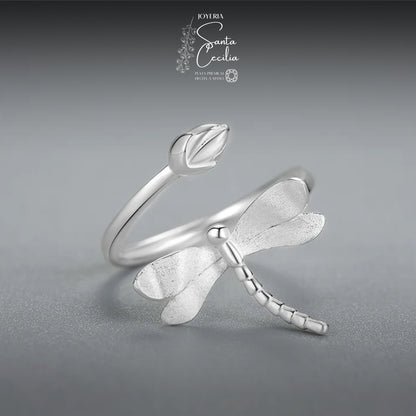 Anillo Con Forma de Libelula