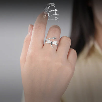 Anillo Con Forma de Libelula
