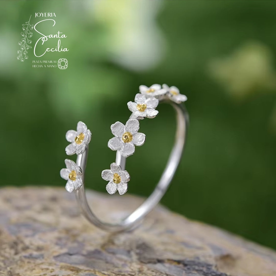 Anillo Flores de Loto