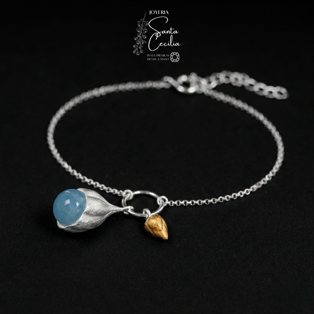 Pulsera Brote Aquamarine