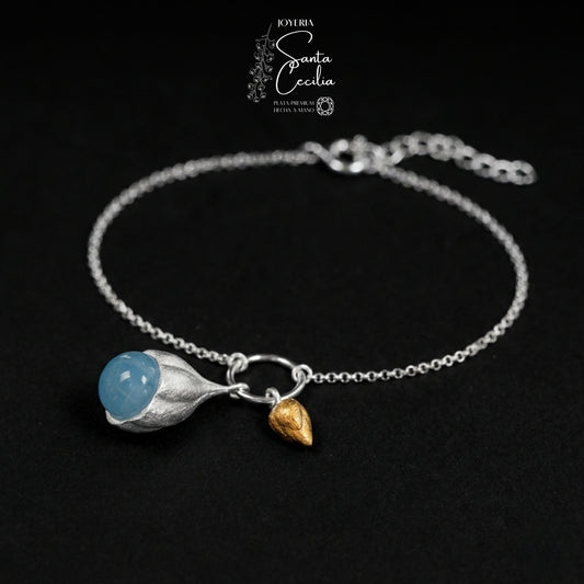 Pulsera Brote Aquamarine