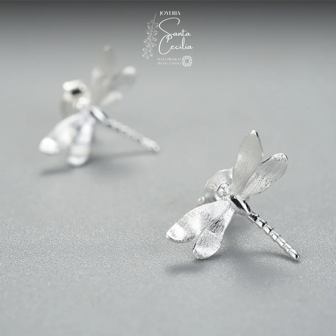 Aretes con Forma de Libelula