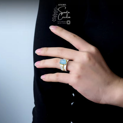 Anillo Aquamarine v3