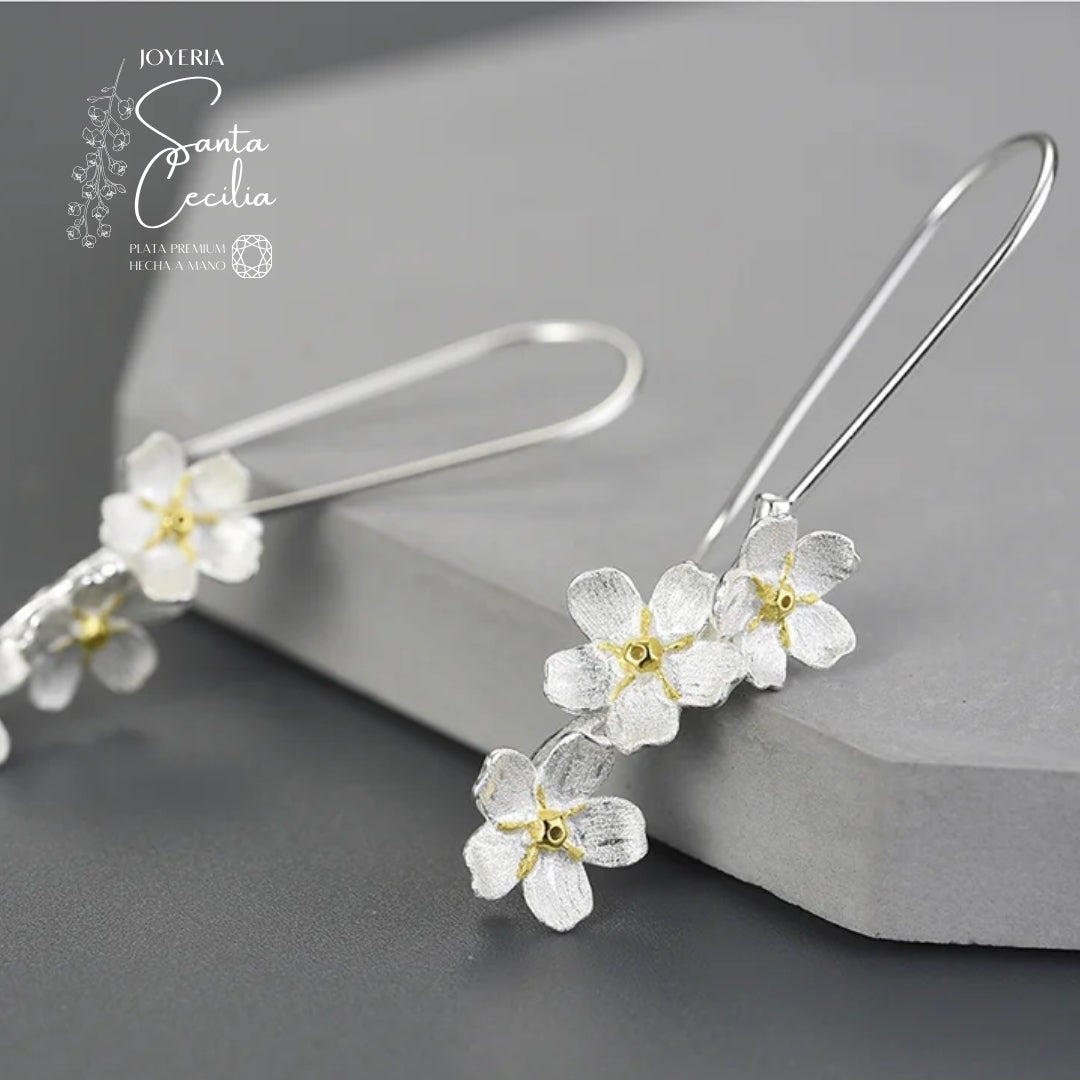 Aretes Flores de Loto