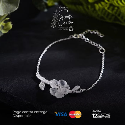 Pulsera Flores Bajo la Lluvia