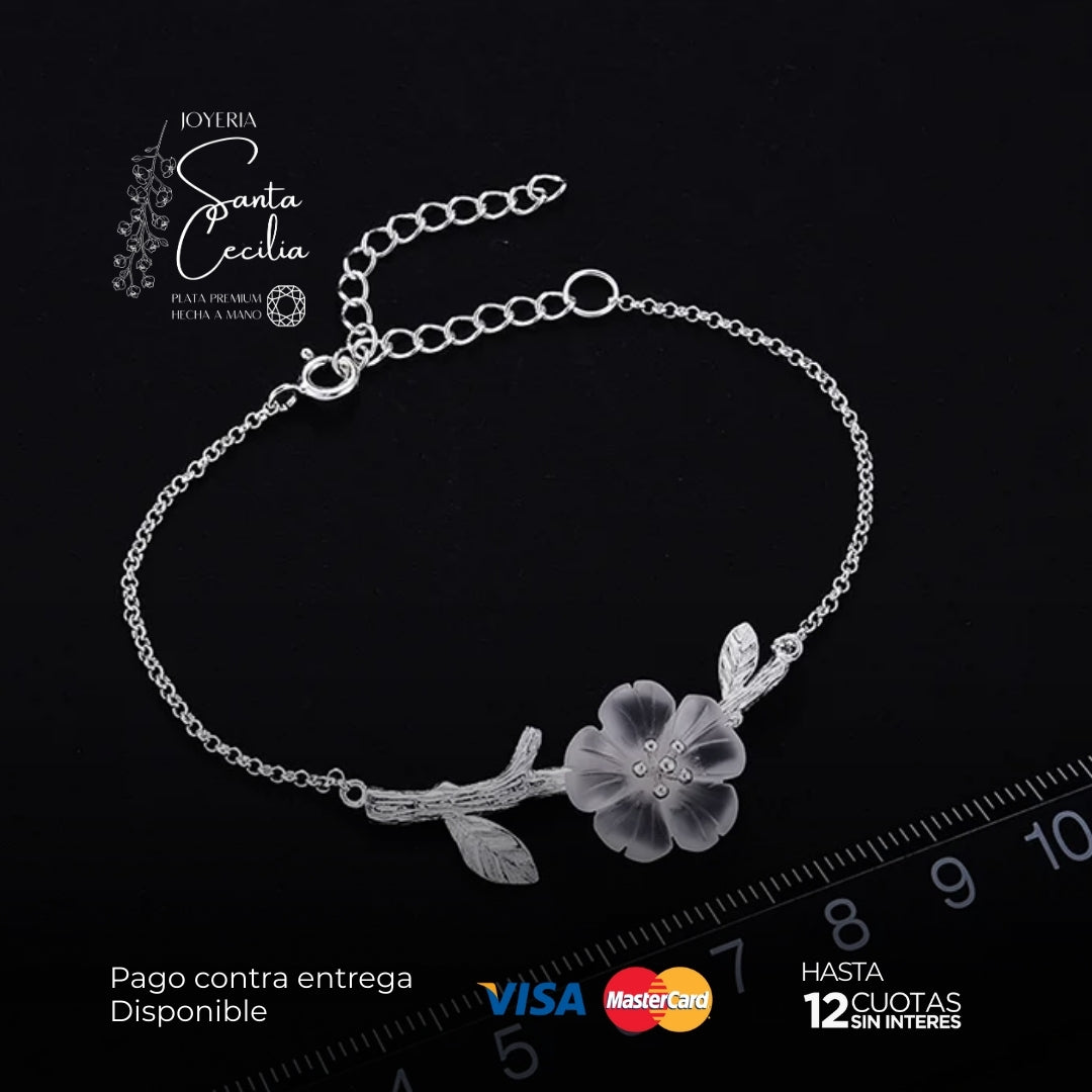 Pulsera Flores Bajo la Lluvia