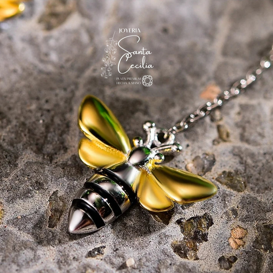 Aretes Abejitas Colgantes