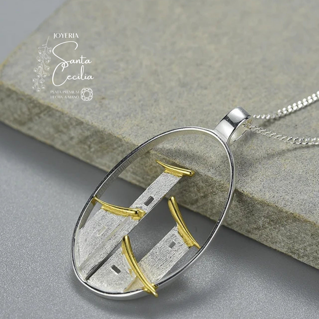 Dije Paisaje Japones