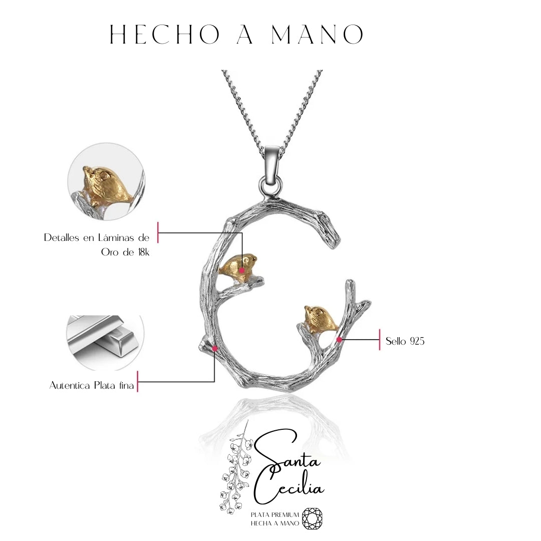 Dije Nido de Pajaros