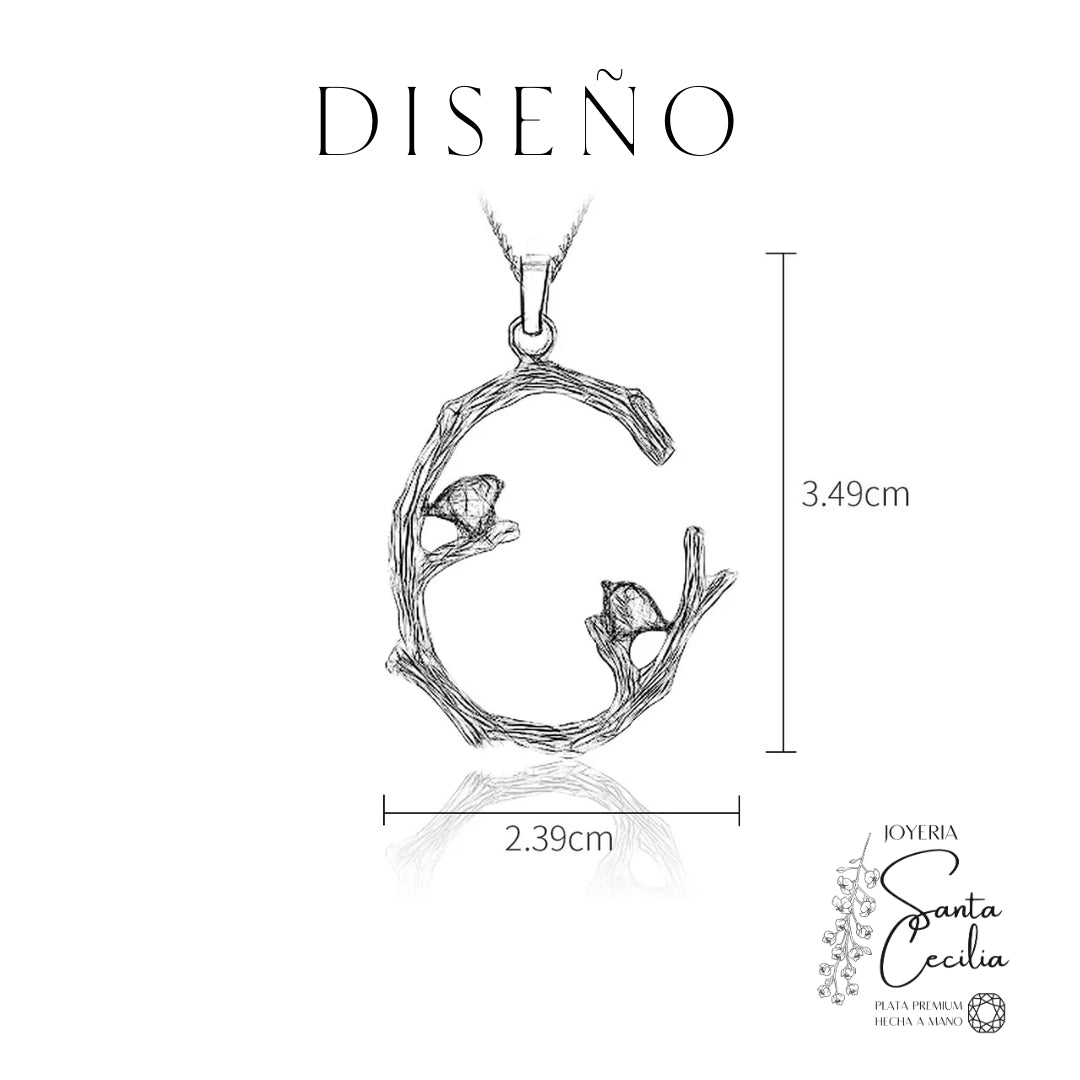 Dije Nido de Pajaros