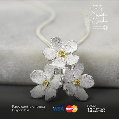 Dije 3 Flores de Loto