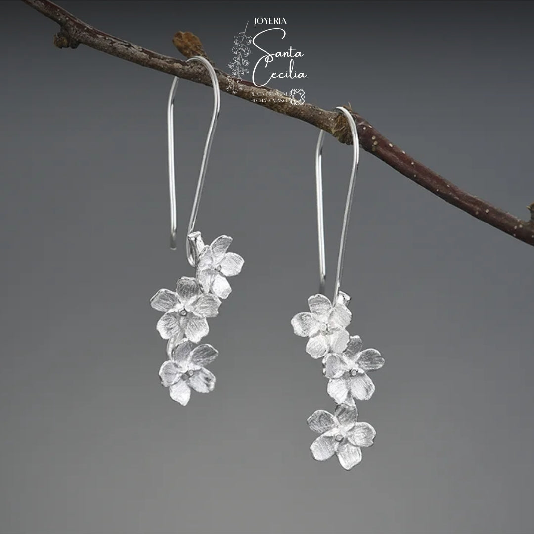 Aretes Flores de Loto v2