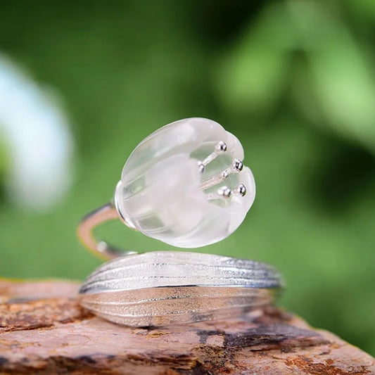 Anillo Con forma de Lirios